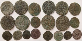 Lot of 10 AE and AR cilician armania coins, including varieties / SOLD AS SEEN.