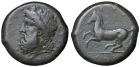 GRECHE - SICILIA - Siracusa - Terza Repubblica (344-317 a.C.) - Dracma Mont. 5106; S. Ans. 533 (AE g. 19,47)

 

BB