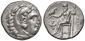 GRECHE - RE DI MACEDONIA - Alessandro III (336-323 a.C.) - Dracma S. Cop. 891 (AG g. 4,15) Porosità

 Porosità

qSPL