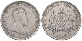 ESTERE - AUSTRALIA - Edoardo VII (1901-1910) - Fiorino 1910 Kr. 21 RR AG Colpetti

 Colpetti

qBB