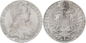 ESTERE - AUSTRIA - Maria Teresa (vedova) (1765-1780) - Tallero 1780 Kr. 1866.2 AG Riconio

 Riconio - 

qFDC