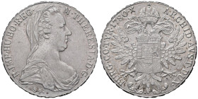 ESTERE - AUSTRIA - Maria Teresa (vedova) (1765-1780) - Tallero 1780 Kr. 1866.2 AG Riconio

 Riconio - 

SPL-FDC