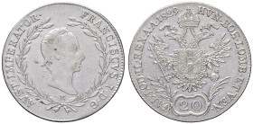 ESTERE - AUSTRIA - Francesco I Imperatore (1806-1835) - 20 Kreuzer 1829 A Kr. 2143 AG

 

BB-SPL