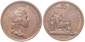 MEDAGLIE ESTERE - FRANCIA - Luigi XIV (1643-1715) - Medaglia 1660 AE Opus: Mauger Ø 40

 

qFDC