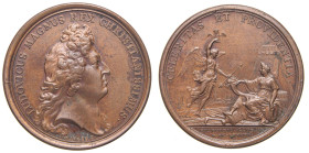 MEDAGLIE ESTERE - FRANCIA - Luigi XIV (1643-1715) - Medaglia 1678 AE Opus: Mauger Ø 40

 

qFDC