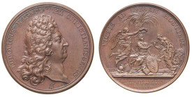 MEDAGLIE ESTERE - FRANCIA - Luigi XIV (1643-1715) - Medaglia 1703 AE Opus: Mauger Ø 40

 

qFDC