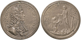 MEDAGLIE ESTERE - GERMANIA - BAVIERA - Massimiliano II Emanuele (1679-1726) - Medaglia AE Ø 50 Foro otturato

 Foro otturato

BB