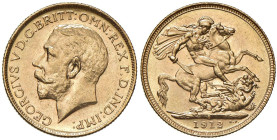AUSTRALIA Giorgio V (1910-1936) Sterlina 1912 S - KM 29 AU (g 8,00)
SPL-FDC