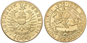 AUSTRIA Seconda repubblica (1945-) 1000 Schilling 1976 - KM 2933 AU (g 13,51)
FDC
