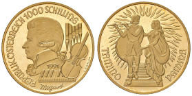 AUSTRIA Seconda repubblica (1945-) 1000 Schilling 1991 - KM 2999 AU (g 16,45)
PROOF