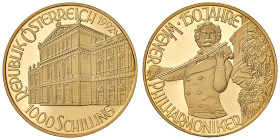 AUSTRIA Seconda repubblica (1945-) 1000 Schilling 1992 - KM 3008 AU (g 16,38)
PROOF