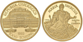 AUSTRIA Seconda repubblica (1945-) 1000 Schilling 1993 - KM 3013 AU (g 16,29)
PROOF