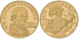 AUSTRIA Seconda repubblica (1945-) 500 Schilling 1991 - KM 2997 AU (g 8,15)
PROOF