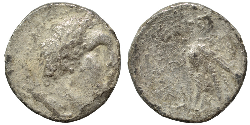 PHOENICIA. Tyre. 126/5 BC-AD 65/6. Half Shekel (silver, 6.03 g, 21 mm). Laureate...