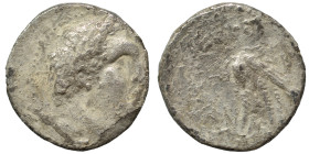 PHOENICIA. Tyre. 126/5 BC-AD 65/6. Half Shekel (silver, 6.03 g, 21 mm). Laureate head of Melkart right, lion skin around neck. Rev. [TVPOV IEPAΣ KAI A...