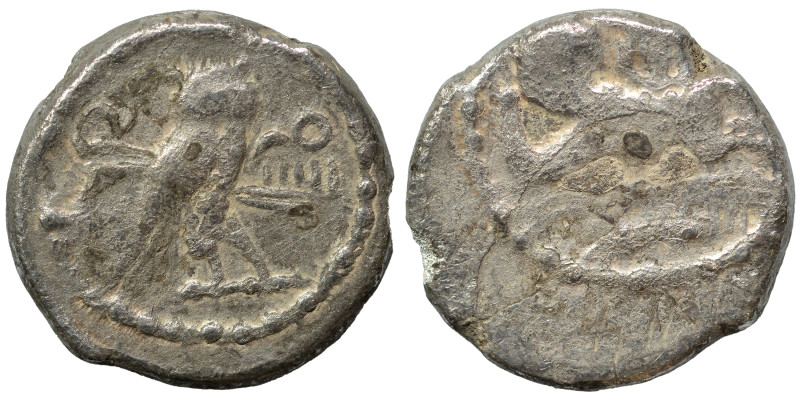 PHOENICIA. Tyre. ‘Uzzimilk, circa 349-332 BC. Shekel (silver, 8.25 g, 20 mm). De...