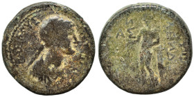 CILICIA. Kelenderis. Antiochos IV of Commagene, 38-72. Ae (bronze, 8.71 g, 21 mm). ΒΑΣΙΛΕΥΣ / ANTIOXOΣ Diademed, draped and cuirassed bust right. Rev....