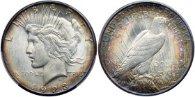 1923-S Peace Dollar. PCGS MS63