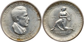 1936-D Cincinnati Music Center Half Dollar. PCGS MS64