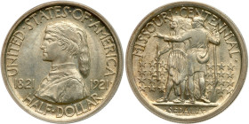 1921 Missouri Half Dollar, no 2 x 4. PCGS MS64