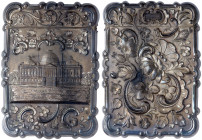 (1892-1893) Columbian Exposition. Sterling Silver Card Case