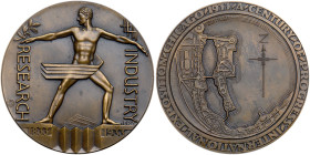 1933 Chicago Century of Progress International Expo Bronze Medal 38 mm
HK-463 Rarity 2. UNC