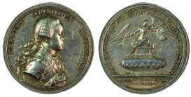 Maria Theresia 1740 - 1780 
Medaglia 1761 per la morte dell’Arciduca Carlo argento, incisore del conio “A. WIDEMAN” (Anton Wideman, 1724 – 1792), pic...