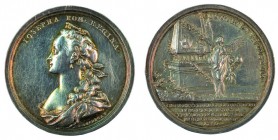 Maria Theresia 1740 - 1780 
Medaglia 1765 per il secondo matrimonio di Giuseppe II con Giuseppa di Baviera argento, incisore del conio “F. A. SCHEGA”...