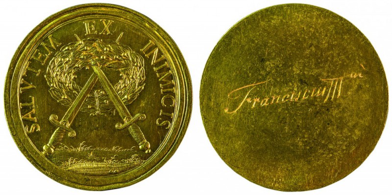 Maria Theresia 1740 - 1780 
Medaglia (con motto) senza data di Francesco III di...