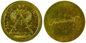 Maria Theresia 1740 - 1780 
Medaglia (con motto) senza data di Francesco III di Lorena (Imperatore Francesco I) oro del peso di 25 Ducati (gr. 86,75)...
