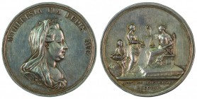Maria Theresia 1740 - 1780 
Medaglia 1765 per la riforma fiscale in Transilvania argento, incisore del conio “F. WÜRT” (Franz Xaver Würth, 1745 – 179...