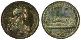 Maria Theresia 1740 - 1780 
Medaglia 1766 per la nomina dell’Arciduchessa Maria Anna a Badessa dell’Istituto delle Dame Nobili di Praga argento, inci...
