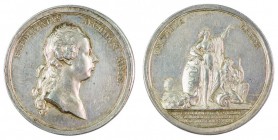 Maria Theresia 1740 - 1780 
Medaglia 1771 per la nomina dell’Arciduca Ferdinando a Governatore della Lombardia argento, incisore del conio „KRAFFT“ (...