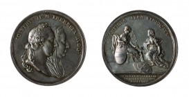Maria Theresia 1740 - 1780 
Medaglia 1773 per la cerimonia di omaggio dei Regni di Galizia e Lodomiria argento, incisore del conio „KRAFFT“ (Johann M...