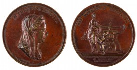 Maria Theresia 1740 - 1780 
Medaglia 1778 per il miglioramento delle emissioni monetarie di Milano bronzo, incisore del conio al diritto „KRAFFT“ (Jo...