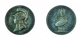 Franz II./I. 1792 – 1835 
Medaglia 1799 per la vittoria di Stockach argento, incisore del conio „BALDENBACH“ (Peter Baldenbach, †1802), di alta quali...