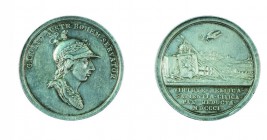 Franz II./I. 1792 – 1835 
Medaglia 1801 per la pace di Luneville argento, incisore del conio “A. GUILLEMARD” (Anton Guillemard, 1747 – 1812) e al rov...