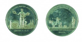 Franz II./I. 1792 – 1835 
Medaglia 1801 per la fondazione del Georgikon a Keszthely, avvenuta nel 1797 da parte del Conte Georg Festetics de Tolna, e...