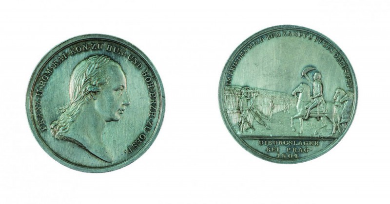 Franz II./I. 1792 – 1835 
Medaglia d’onore 1804 per gli ufficiali del campo mil...