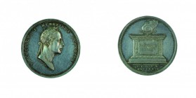 Franz II./I. 1792 – 1835 
Medaglia 1816 (di modulo piccolo) per il ritorno dell’Imperatore a Vienna argento, incisore del conio „DETLER“ (Franz Detle...