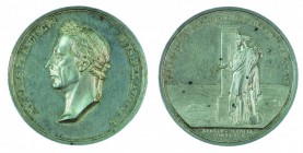 Franz II./I. 1792 – 1835 
Medaglia 1830 per la costruzione del nuovo collegamento stradale con Trieste argento, incisore del conio “F. PUTINATI” (Fra...