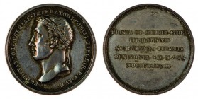 Ferdinand I 1830 - 1848
Medaglia 1838 per la cerimonia di omaggio del Tirolo a Innsbruck argento, incisore del conio “F. PUTINATI” (Francesco Putinat...
