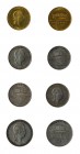 Ferdinand I 1830 - 1848
Insieme di quattro gettoni milanesi dell’incoronazione gettone in oro del peso di 1 Ducato (gr. 3,49), diametro di mm. 19, mi...