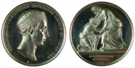 Ferdinand I 1830 - 1848
Medaglia 1840 per l’Imperatore Ferdinado I come Re del Lombardo-Veneto argento del peso di gr. 61,2, incisore del conio “I. C...