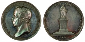 Ferdinand I 1830 - 1848
Medaglia 1841 per l’inaugurazione del monumento all’Imperatore Francesco I a Graz argento del peso di gr. 52,5, incisore del ...
