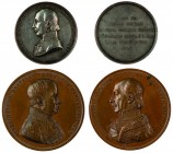 Ferdinand I 1830 - 1848
Insieme di due medaglie relative all’Arciduca Giuseppe medaglia 1845 per il 50° anniversario come Capitano della Cumania (Ung...