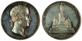 Ferdinand I 1830 - 1848
Medaglia 1846 per l’inaugurazione del monumento all’Imperatore Francesco I a Vienna argento, incisore del conio “K. LANGE” (K...