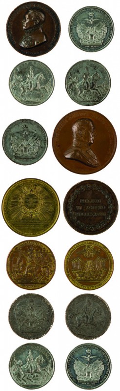 Eventi rivoluzionari del 1848 - 1849
Insieme di otto medaglie relative al Feldm...