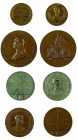 Franz Joseph I 1848 - 1916
Insieme di quattro medaglie Insieme di due medaglie 1853 per l‘inaugurazione del monumento al colonnello Carl von Kopal in...