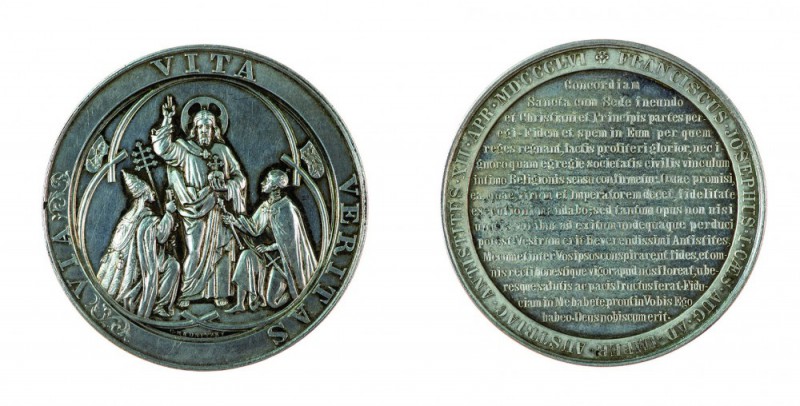 Franz Joseph I 1848 - 1916
Medaglia per l’esortazione dell’Imperatore ai Princi...